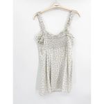 ZARA  Pastel Blue Floral Print Ruffled Sleeveless Mini Dress Size Large NWT Photo 21