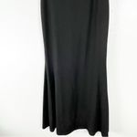 Calvin Klein Black Sequin Sleeves Hidden Back Zipper Lined Maxi Dress, Size 4 Photo 11