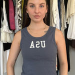 Grayson Threads  USA Graphic Tank Top - Dark Blue Photo 0