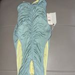 Anthropologie Pilcro NWT Ruched Reversible Tank Top Light Sky Blue XS Photo 8