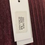 Vasna Pleated Burgundy Sweater Dress with Necklace Size M NWT Size M Photo 8