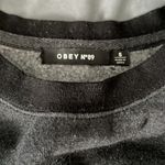 Obey N89 Gray Sweatshirt Size Small Photo 5