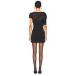 SER.O.YA Selma Mini Crepe Dress in Black Small New Womens Mini lbd Cocktail Photo 13
