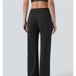 Halara NWT  softly zero mid rise drawstring straight tapered leg cool touch yoga Photo 1