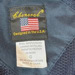 Cheneral Jacket Small Mackinac Island Michigan Navy Gray Windbreaker Retro USA Blue Photo 10