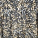 Sundance  Womens Gray Paisley Daybreak Wide Leg‎ Jumpsuit Medium Photo 2