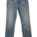 SLVRLAKE light wash Women’s denim straight leg Jeans, Size 24 waist Blue Photo 0