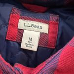 LL Bean Flannel Shacket Women’s Medium plaid Photo 2