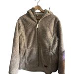 Woolrich  soft sherpa hooded jacket size med Photo 0