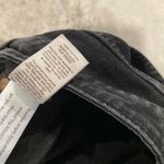 PacSun  Black Cotton Denim Distressed Mini Skirt Zip Front 5 Pocket Size 27” Photo 6