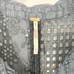Free People  Marieanne Eyelet Maxi Dress in Legion Blue size
Medium M Photo 3