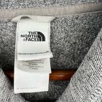 The North Face Fleece 1/4 Zip Pullover Jacket Hoodie Gray Large Running Fleece Photo 5