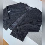 Vintage Dressbarn Collection Black Fully Beaded Long Sleeve Dressy Jacket Small Photo 12