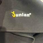 Junlan Women’s Black Pink Neoprene Sauna Gym Full Zip Top XL Photo 7