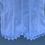 Frederick's of Hollywood New Fredricks Of Hollywood Dream White Blue Lace Corset Top Photo 3