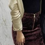 Forever 21 Velvet Skirt Photo 1