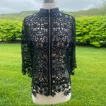 Bold Elements  Black Lace Blouse Photo 4