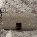 Rsvp  Cream Clutch with Metallic Closure Photo 1