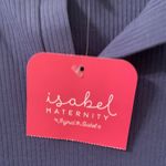 Isabel Maternity by Ingrid & Isabel Women's Dress Rib Henley Ruched Sides Size S Photo 4