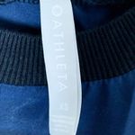 Athleta Zephyr Print Tank Top Blurred Camo Blue Black Sz XS Photo 3