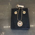 3 Piece Rose Gold Jewelry Set Photo 4