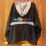Disney Walt World Water Color Art Castle Rain Jacket Windbreaker Unisex Size XXL Photo 3