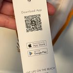 Cupshe • NWT Textured and Striped Halter Tummy Control One Piece Swimsuit Photo 4