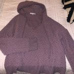 Purple Fuzzy Hoodie Size M Photo 0