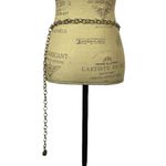 Chico's Artisan Belt Iridescent Boho Chain Waist Belt Unique Design Mermaidcore Photo 3