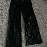 Garage  leather high rise straight leg pants size small Photo 1