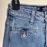 Hollister  ultra high-rise mom jeans vintage stretch front flap pockets size 00 Photo 4