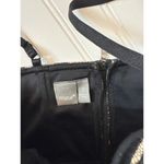 Muse Black & Nude Lace Bodice Boned Sweetheart Neck Bodycon Mini Dress Size 2 Photo 5