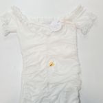 MORE TO COME Samantha Mini Dress in White XS Photo 9