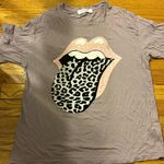 Free People Daydreamer Rolling Stones Leopard T-Shirt Photo 0