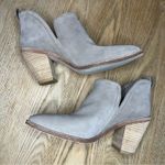 Jeffrey Campbell New!  Rosee Suede Bootie Square Toe Western Women’s Size 10 Photo 8