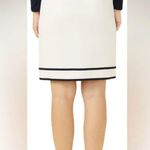 J. McLaughlin NWT  Marf Skirt Ivory and Navy Pencil Skirt size 0 Photo 1