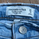 Abercrombie & Fitch Abercrombie Ultra High Rise Ankle Straight Jean Photo 3