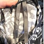 Anthropologie  Adventurer Mock Neck Top Black White Print Long Sleeve‎ Large EUC Photo 5