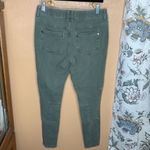 Anthropologie Marrakech Olive Green Ankle Side Slit Pants Photo 2