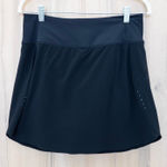 Athleta  Womens Run With It Skort Size M Black Activewear Sporty Tennis Golf Photo 0