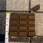 Decca C Cocoa Chocolate Brown Smells Like Chocolate! Coin Purse Pouch Bag NEW Photo 2