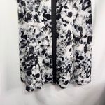 Seth Aaron Plus Size 20W Dress Sleeveless A Line Floral Scuba White Black 814 Photo 3