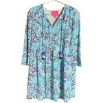 Lilly Pulitzer  Marilina Tunic Dress XXS Tassel Aqua Spritz color. EUC Photo 5