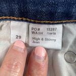 Reformation  Sz 29 Jeans High & Skinny In Neris Denim Women’s Stretch Classic Photo 7