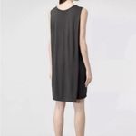 All Saints - Light Gray Rae Dress with Silk Panels - 6 Photo 1
