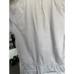 Armani Exchange Women's Gray Button Front Short Sleeve Romper Jumpsuit Size 10 Photo 3