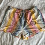 Billabong Rainbow Striped  Shorts With Tie And Pockets Photo 2