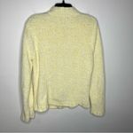 Soybu  yellow fuzzy fleece jacket size large Photo 3