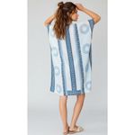 EMERSON FRY Short Caftan, Cerulean Organic, OS Blue Size undefined Photo 2