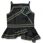 White House | Black Market WHBM- Sleeveless Embroidered Peplum Top β WHBM Size 6 Photo 3